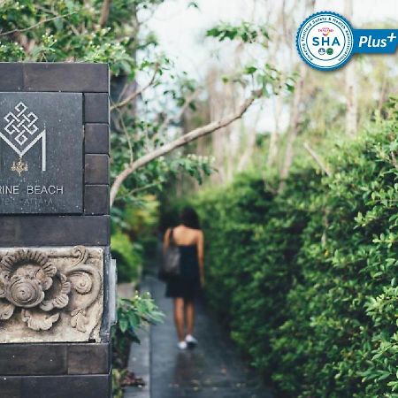 Marine Beach Hotel Pattaya - Sha Plus Pantai Jomtien Bagian luar foto